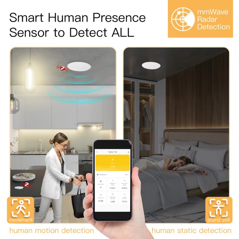 Détecteur de Présence Humaine  - Home Bar Android avis et prix